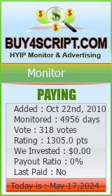 Monitored by BUY4SCRIPT.COM